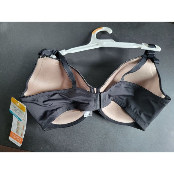 Simply Perfect by Warner's Women's Smooth Look Underwire Bra - Black 40C - Picture 3 of 6